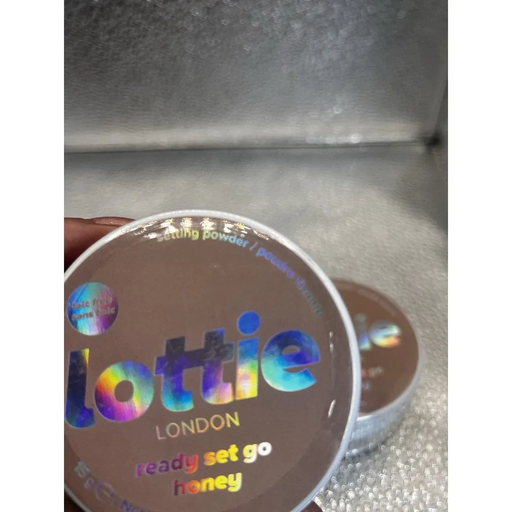(2) Lottie Ready Set Go Honey Setting Powder 0.52 oz Sealed